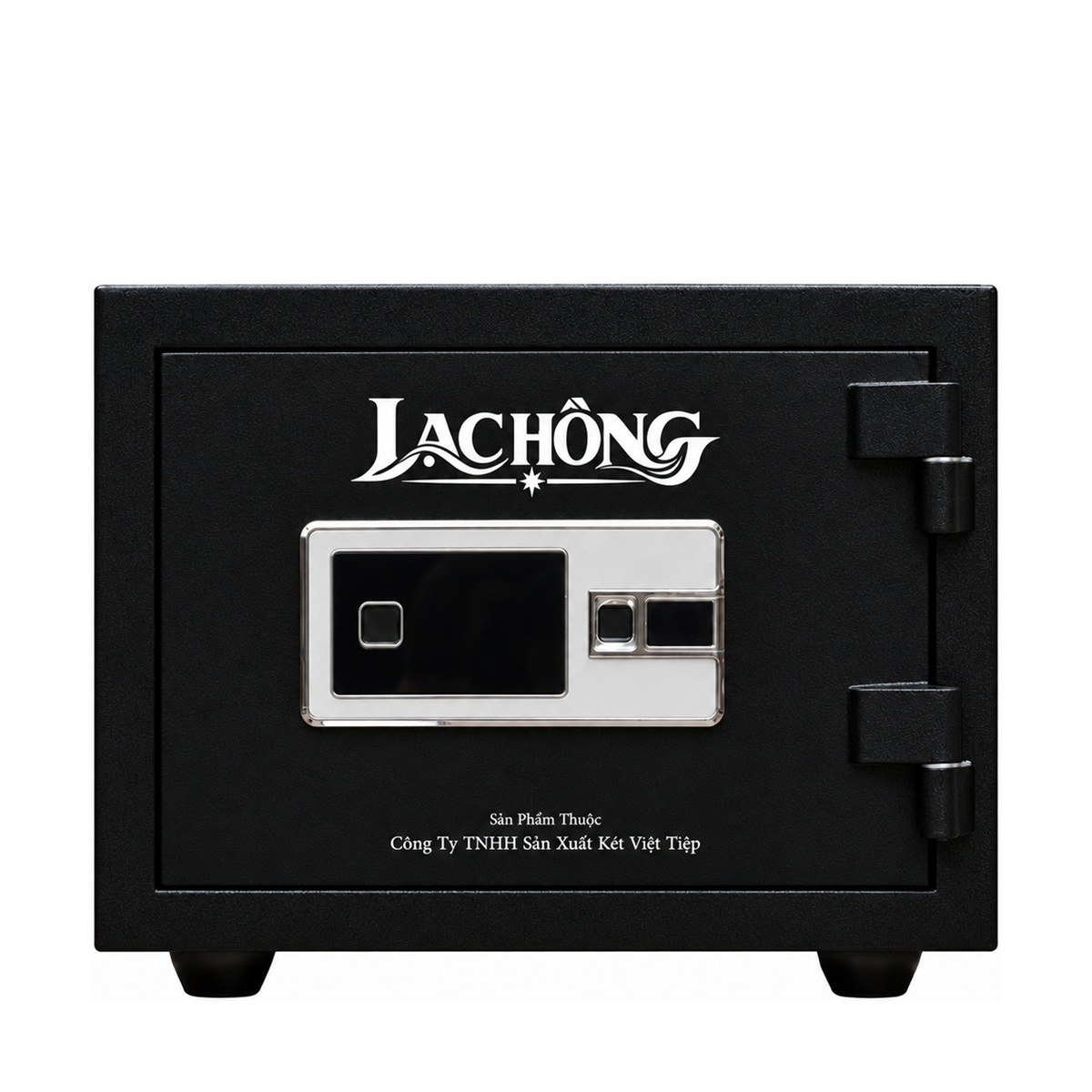 Két sắt Lạc Hồng KE38 PRO màu Full Đen, bảng khóa vân tay điện tử