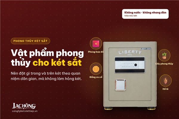 Vật phẩm phong thủy cho k&eacute;t sắt: n&ecirc;n đặt g&igrave; trong v&agrave; tr&ecirc;n k&eacute;t?