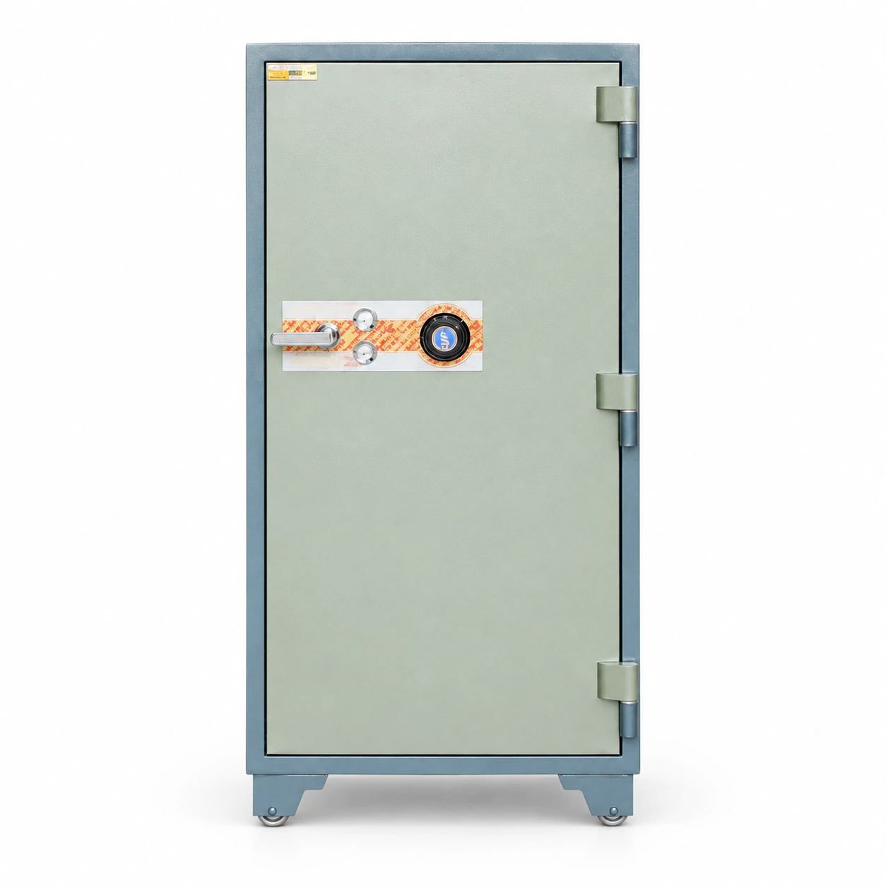 Két sắt BEMC K2000 NHA1 một cánh đóng cửa, khóa số cơ dạng núm xoay kết hợp khóa chìa