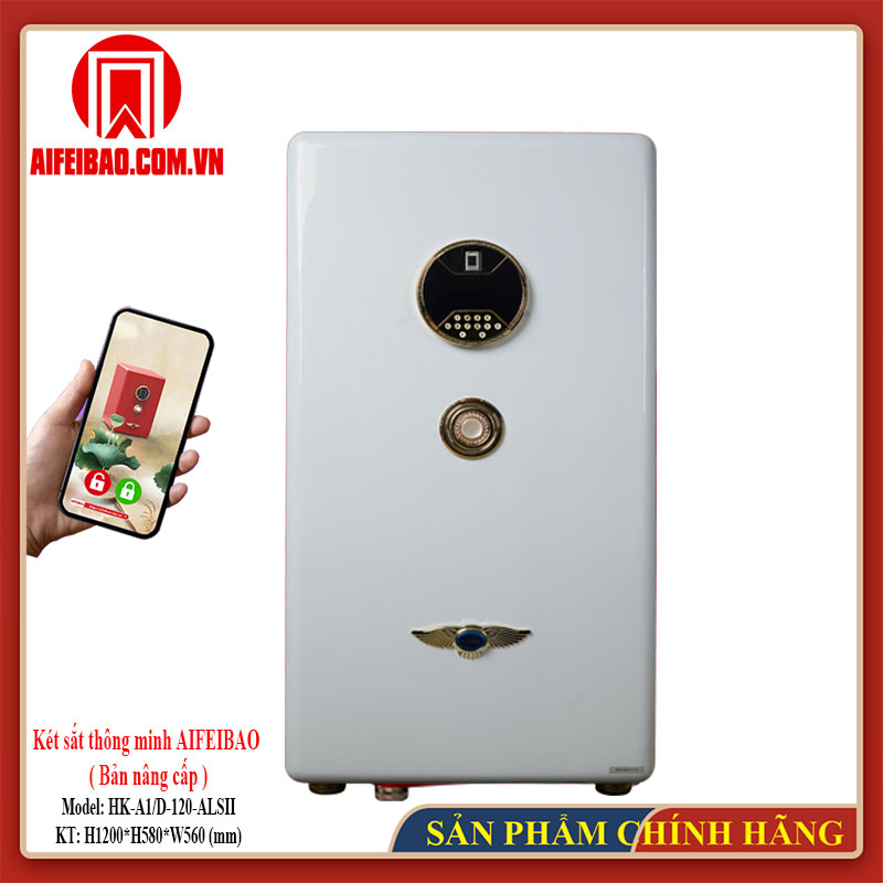 Mặt trước Aifeibao HK-A1/D-120-ALSII màu trắng trong ảnh giới thiệu của nguồn