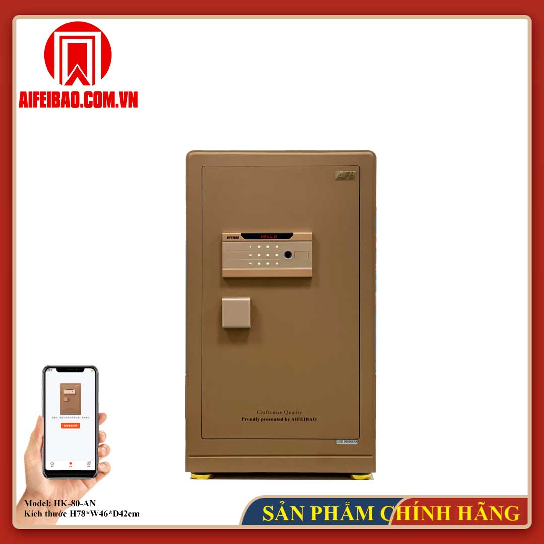 Két sắt thông minh Aifeibao HK-80-AN