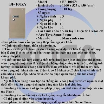 Két Sắt BOFAN SERIES BF-100ZY