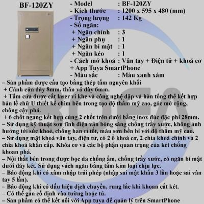 Két Sắt BOFAN SERIES BF-120ZY
