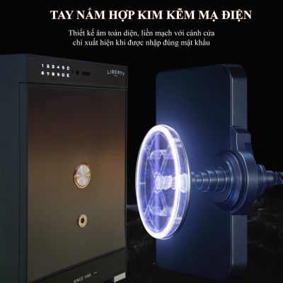 Két Sắt Liberty LB68 Vantis Max - Quét Tĩnh Mạch Bàn Tay