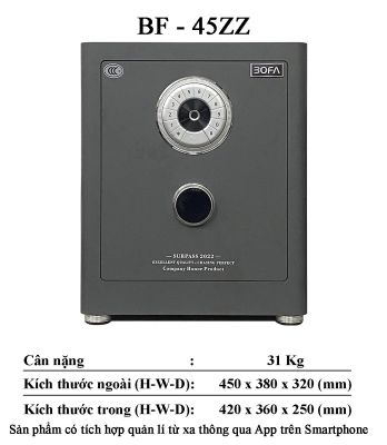 Két Sắt BOFAN SERIES BF-45ZZ