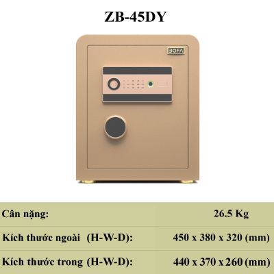 Két sắt ZHIBO SERIES ZB-45DY