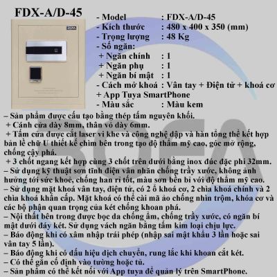 Két sắt BOSHANG SERIES FDX-A/D-45