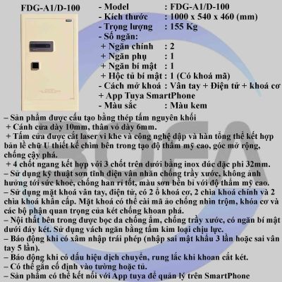 Két sắt BOSHANG SERIES FDG-A1/D-100