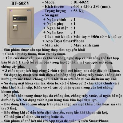  Két Sắt BOFAN SERIES BF-60ZY