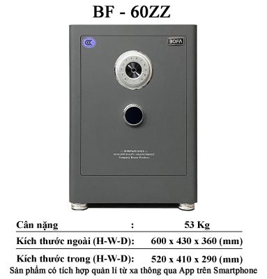 Két Sắt BOFAN SERIES BF-60ZZ