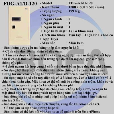 Két sắt BOSHANG SERIES FDG-A1/D-120