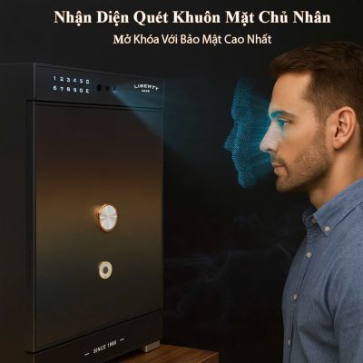 Két Sắt Liberty LB58 Vantis Max - Quét Tĩnh Mạch Bàn Tay
