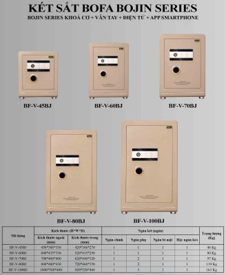  Két sắt BOJIN SERIES BF-V-45BJ