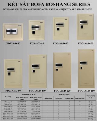 Két sắt BOSHANG SERIES FDG-A1/D-100
