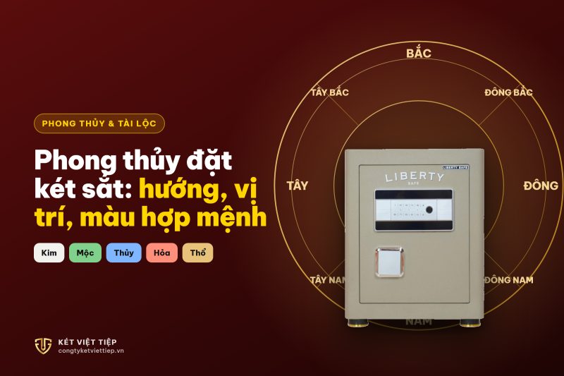 Phong thủy đặt k&eacute;t sắt: hướng, vị tr&iacute; v&agrave; m&agrave;u k&eacute;t hợp mệnh